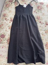 Sommerkleid schwarz - h&m,