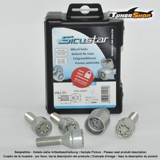 Felgenschloss Kegelbund M12x1,5 35mm für KIA MINI Nissan Opel