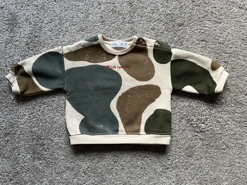 Zara jungen creme camouflage - zara,
