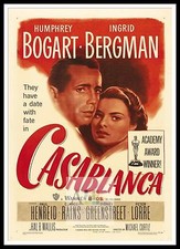 Casablanca Filmposter A1 A2 A3