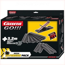 Carrera GO 71610 Ausbauset Mega XXL 3,2m Wippe 2x Engstelle 7x Gerade Deko 1:43