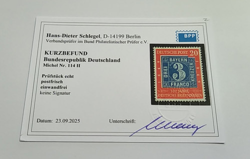 Bund 114 pfii - mi.nr.,