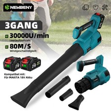 3 Gänge Akku Laubbläser
