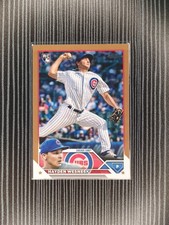 2023 Topps Baseball Hayden Wesneski RC #638 Gold 1328/2023 Chicago Cubs