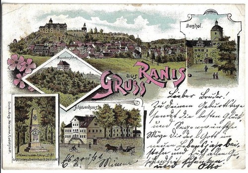 Ranis gruss aus - aus,, von