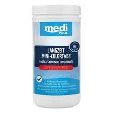 Langzeit MiniChlorTabs 20g, Chlortabletten, 1 KG mediPOOL
