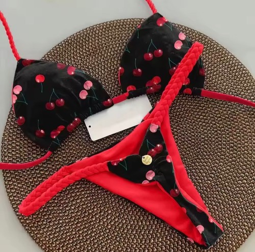 Sexy bikini damen schwarz rot - damen,
