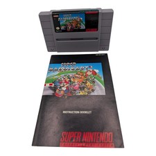 Super Mario Kart SNES Game -