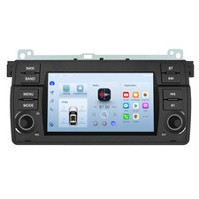 2+64GB Android Radio 2Din Navi Carplay DAB+ Bluetooth Für BMW E46 3er 1998-2006