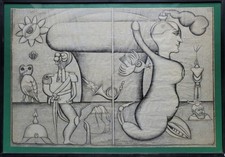 Zeichnung Bleistift Surreal