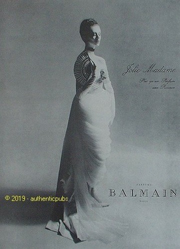 Reklame balmain parfum jolie - reklame,