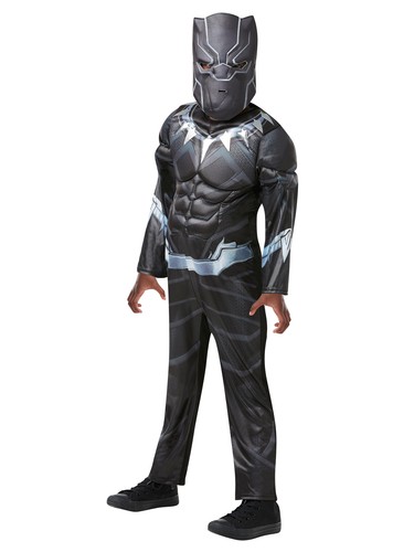 Jungen black panther marvel - black,