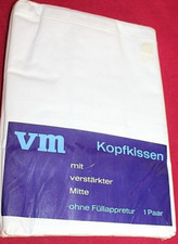 Omas Aussteuer Kissenbezüge Bettwäsche Streifen  (16)