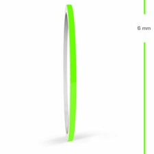 Zierstreifen 6mm 10 Meter Neon