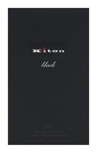 Kiton black 125 eau - black, ml