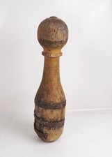 Alter Pin Holzkegel Kegeln