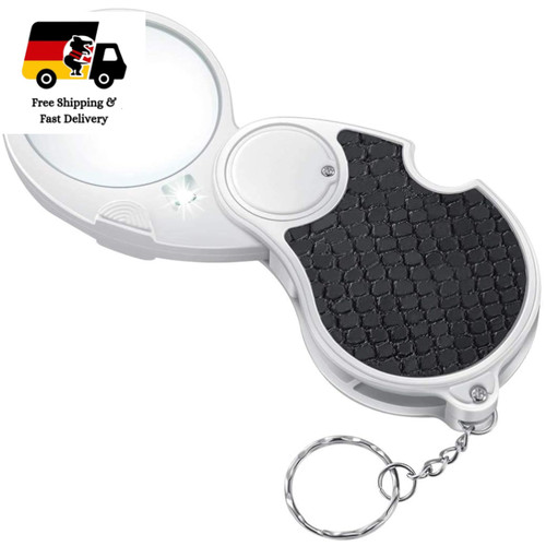 Lupe fach mit - 5-fach,