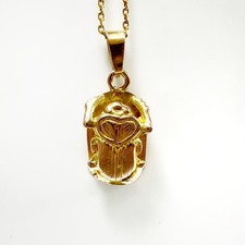 Vintage 18k Gold Skarabäus
