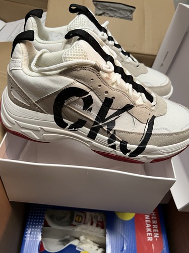 Calvin klein sneaker weiß - calvin,