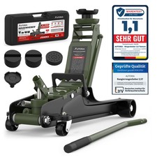 Wagenheber 2.5T Olivgrün hydraulisch Flach – Rangierwagenheber PKW Autoheber