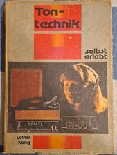 Tontechnik  selbst erlebt