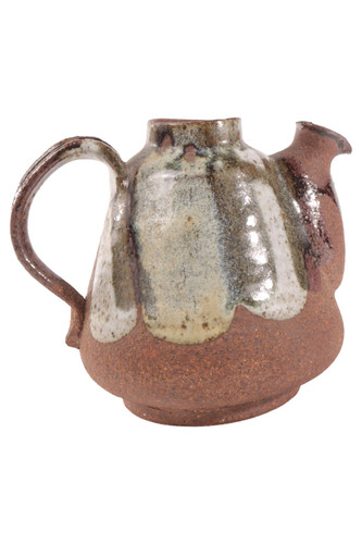 Keramik kaffeekanne mehrfarbig - kaffeekanne,