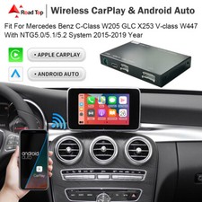 Wireless CarPlay Android Auto Interface NTG5.0 für Benz C GLC V Klasse W205 C300