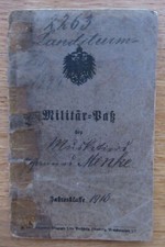 Militärpaß Maschinengewehr