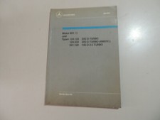 12.1987 Einführungsschrift Mercedes-Benz W124 300 D W201 190D 2,5 Turbo