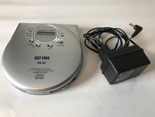 Redstar portable CD-Player RS-40 mit Netzteil, Abspieler für CDs wie Diskman