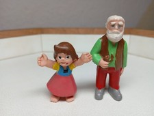 Taurus Heidi und Großvater - Sammelfigur 5 cm Hartgummi Figuren