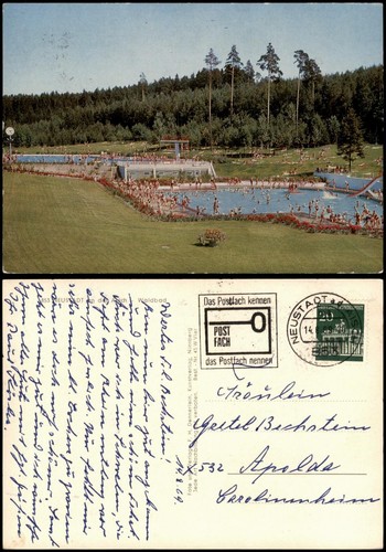 Ansichtskarte neustadt der - neustadt, an
