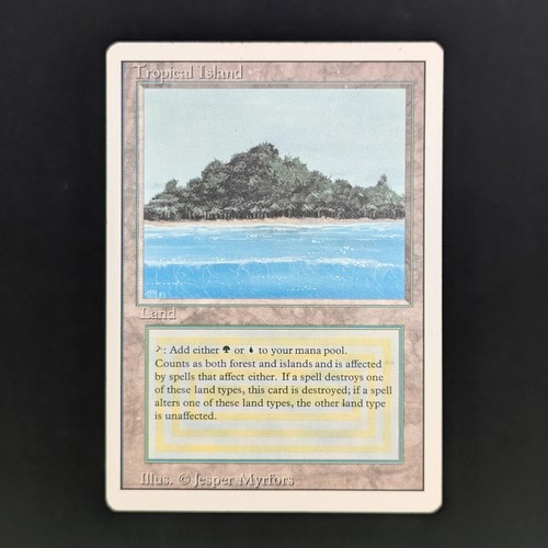 Mtg tropical island - mtg,