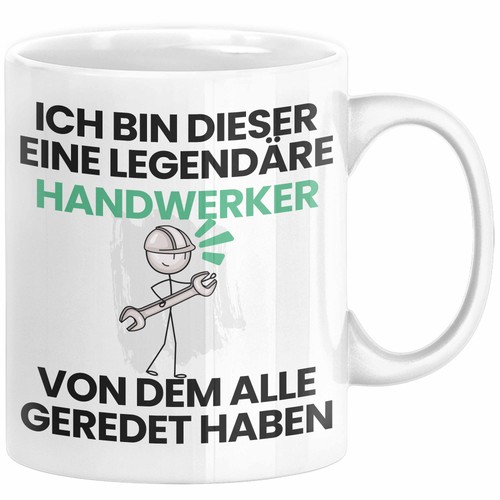 Handwerker geschenk tasse - handwerker,