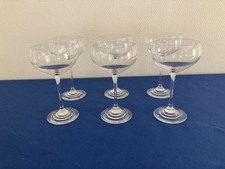 WMF 6 Sektschalen Bouquet Neuwertig