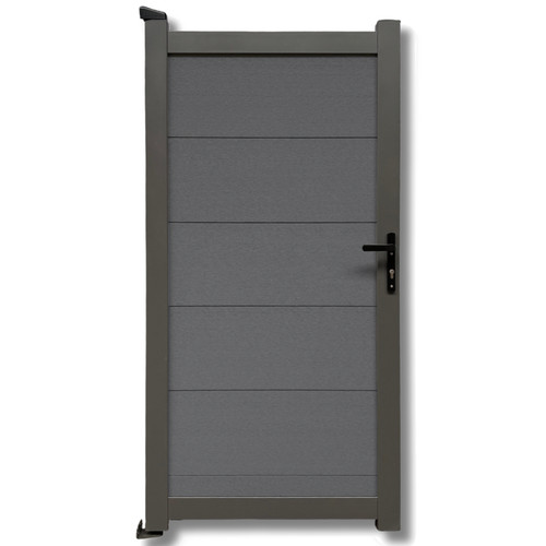 Wpc tür aluminium - tür, xl