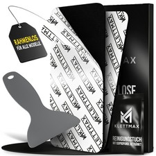 Klettmax® Das Original – Kennzeichenhalter Rahmenlos | Klett Nummernschildhalter