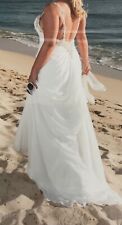Neuwertiges Sexy Brautkleid Hochzeitskleid Kleid Pronovias ivory Gr.36-38