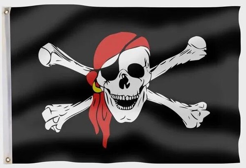 Piraten flagge fahne pirat - piraten,