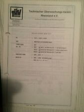 TÜV-Gutachten Ford Capri I & II Motortuning/Sportauspuff  Top