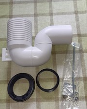 Villeroy & Boch 1748 Vario Abflussbogen 165 - 275 mm für Stand - WC