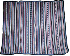 Handgemachte Babydecke aus