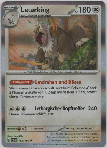 Pokemon pal letarking - pal,
