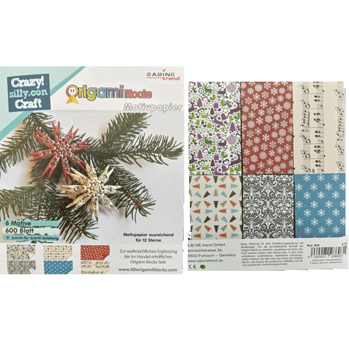 Origami paper motivpapier - origami,