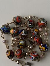 Murano Millefiori Halskette