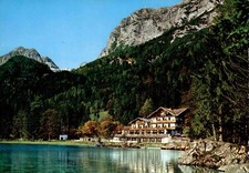 "SEEHOTEL GAMSBOCK " 8214 Hintersee bei Berchtesgarden 800 m .ü.M / Postkarte un