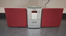 Sony CMT-ED1A Kompakt Stereo Hifi Anlage CD / TAPE DECK / TUNER mit Lautsprecher 