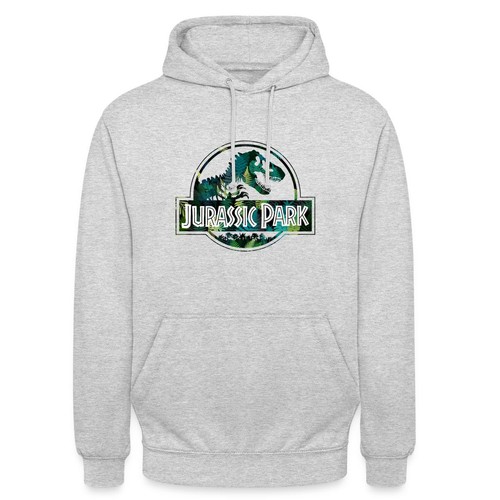 Jurassic park logo mit rex - jurassic,