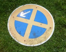 altes Verkehrsschild Schild