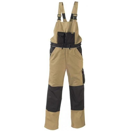 Texxor latzhose khaki - latzhose, khaki/schwarz